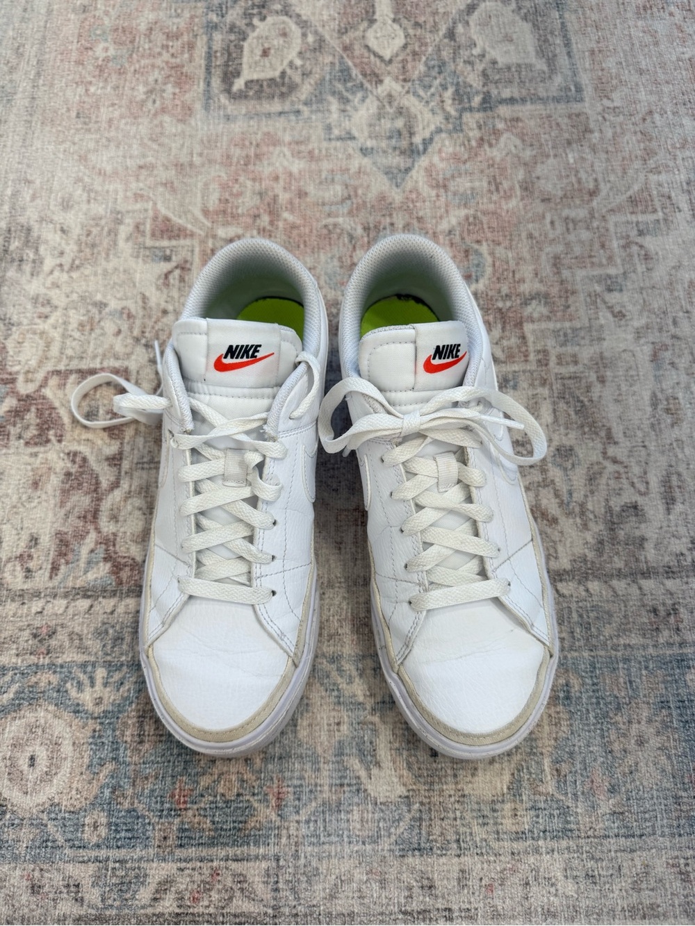 Nike White Low-Top Sneakers